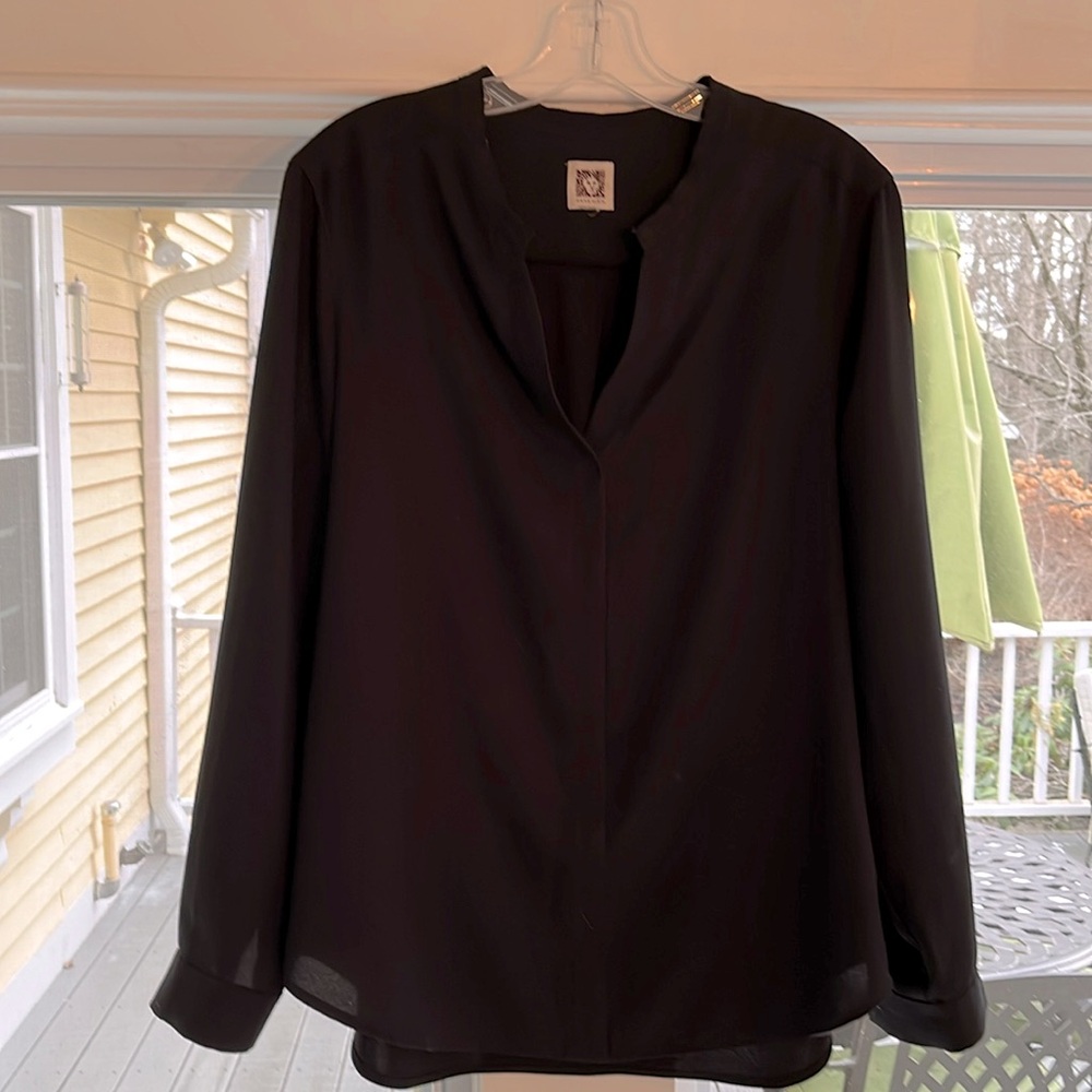 Women’s black blouse